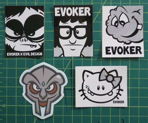 evoker sticker packs