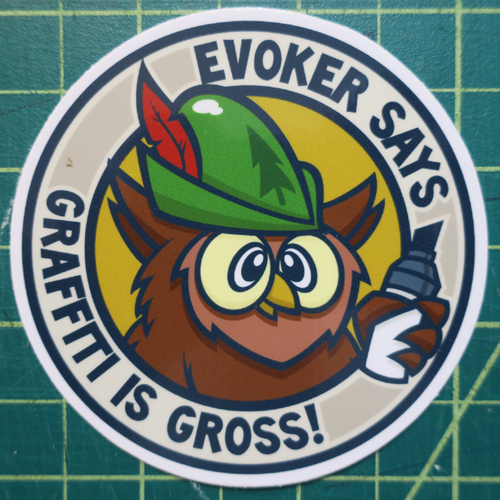 woodsy evoker sticker